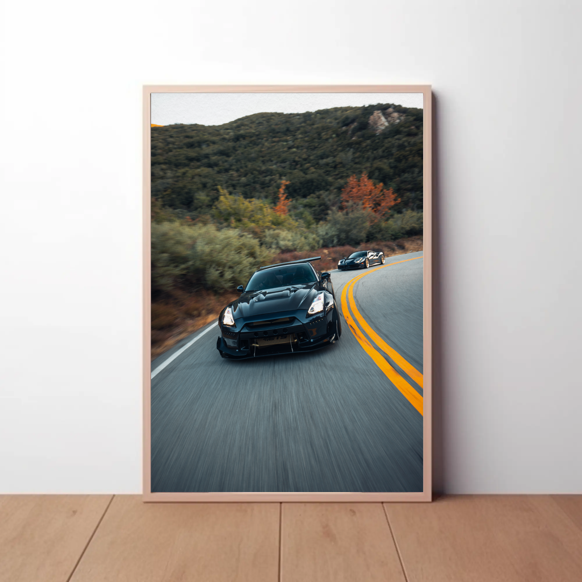 Nissan GTR R35 Widebody Art Print #024 - Stunning Automotive Wall Art