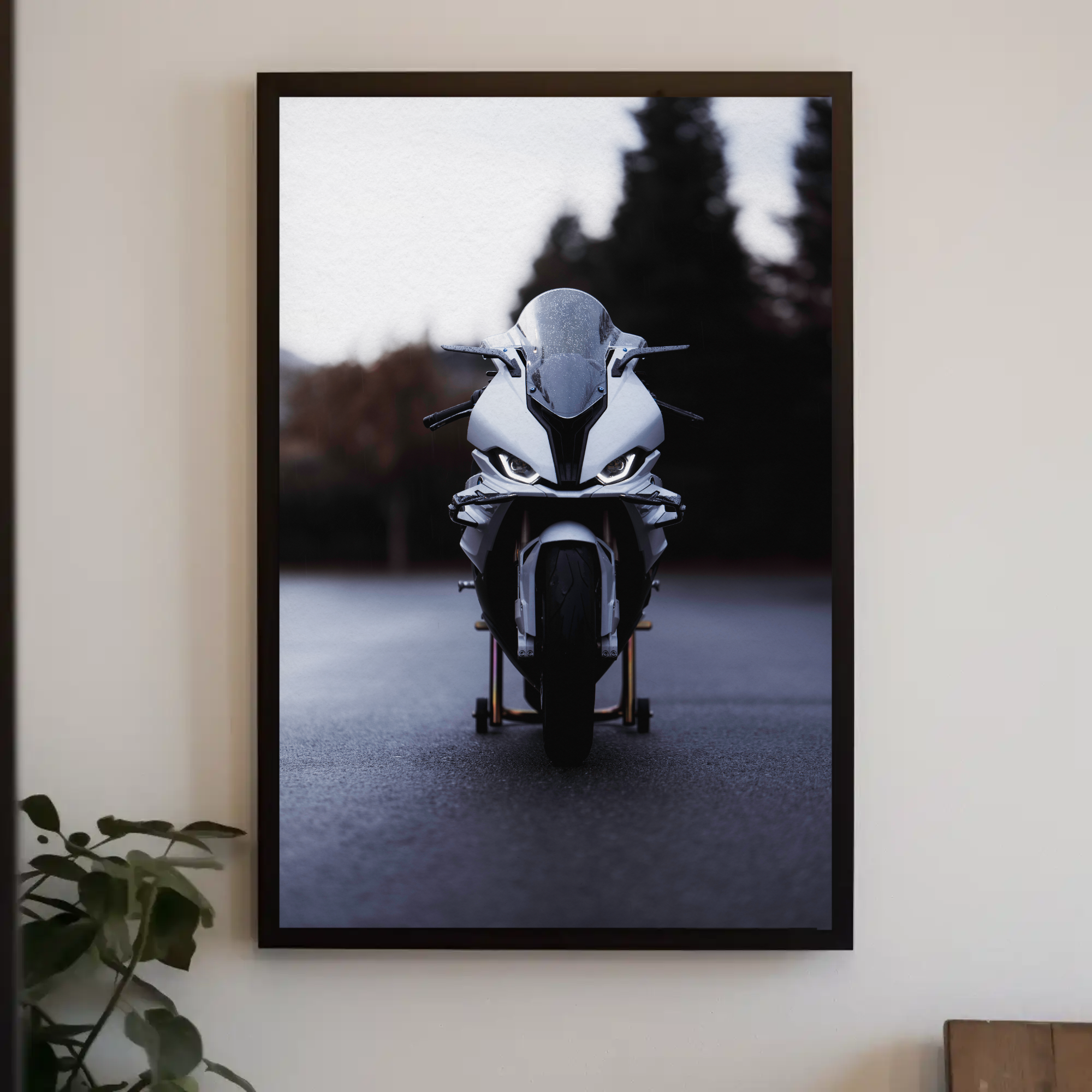 BMW S1000RR Motorcycle Poster #070 - Throttle Designs