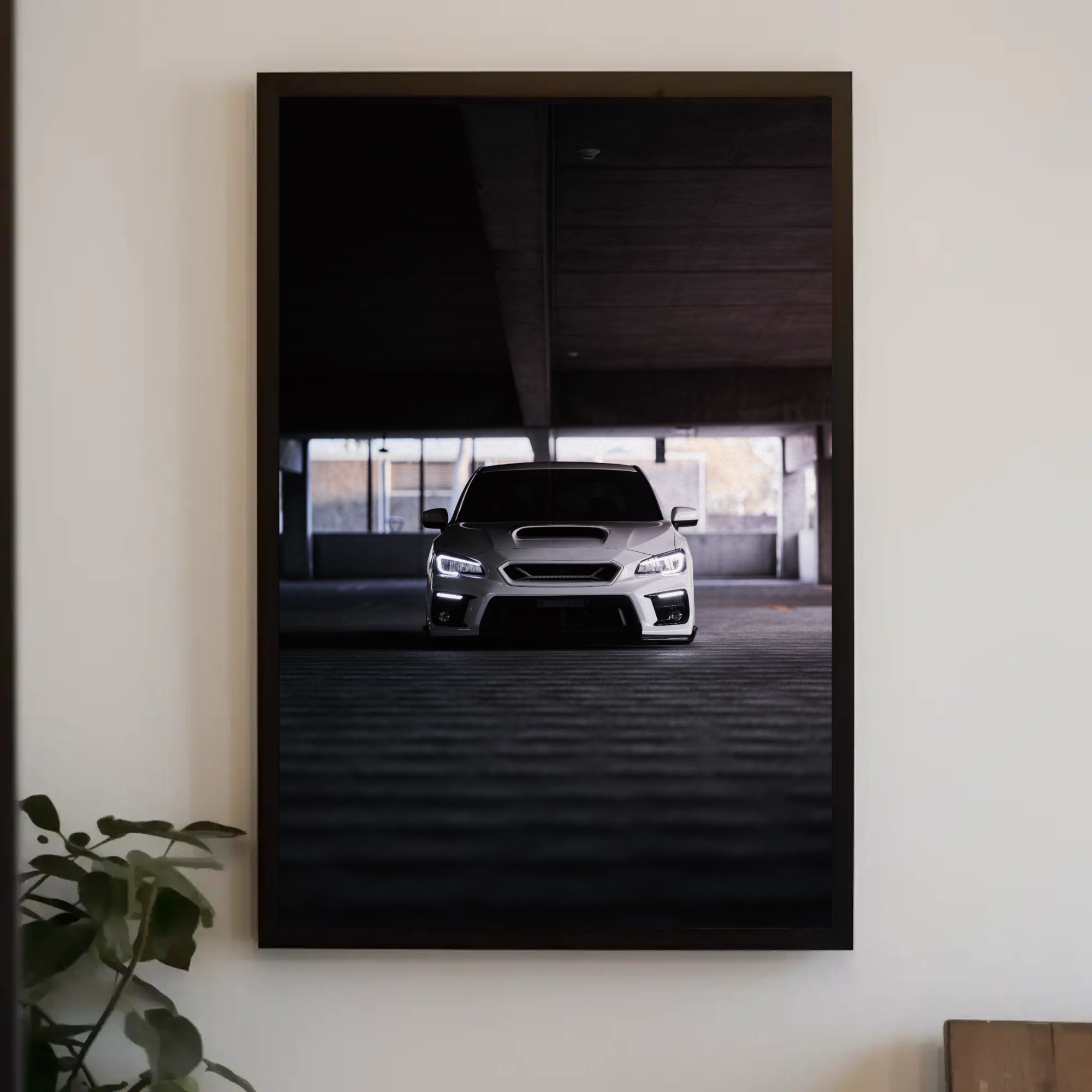 Subaru WRX Automotive Car Poster #025 - Throttle Designs