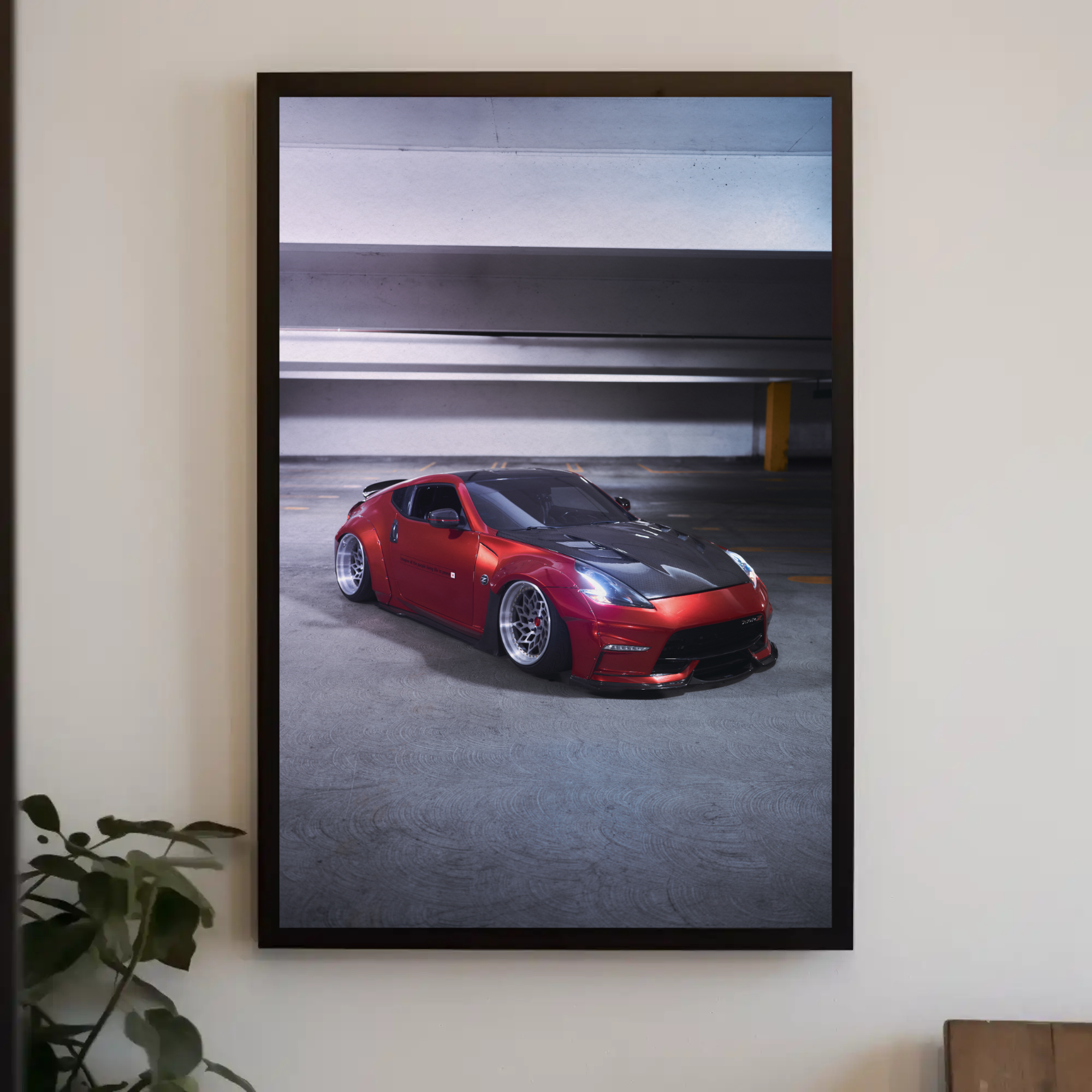 Nissan 370z Automotive Car Poster #019 - Throttle Designs