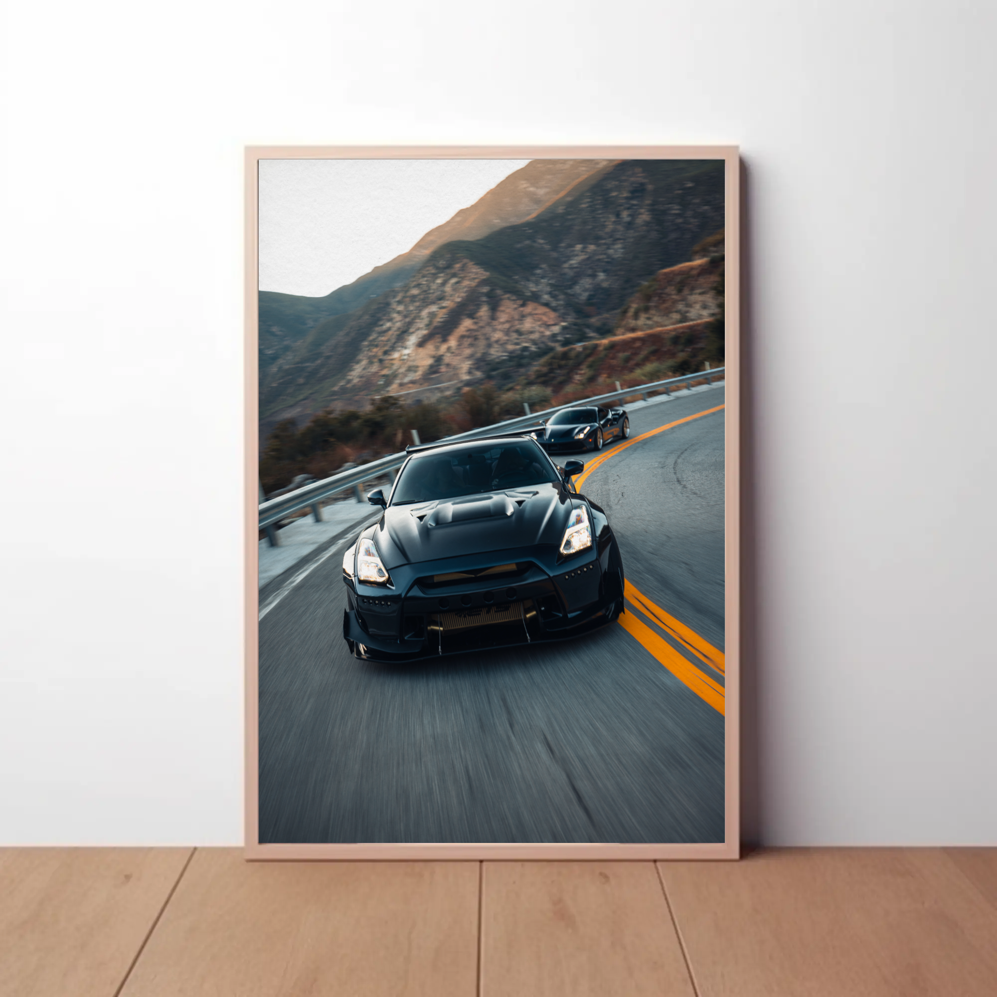 Nissan GTR R35 Widebody Artwork Print #025 - Stunning Car Decor