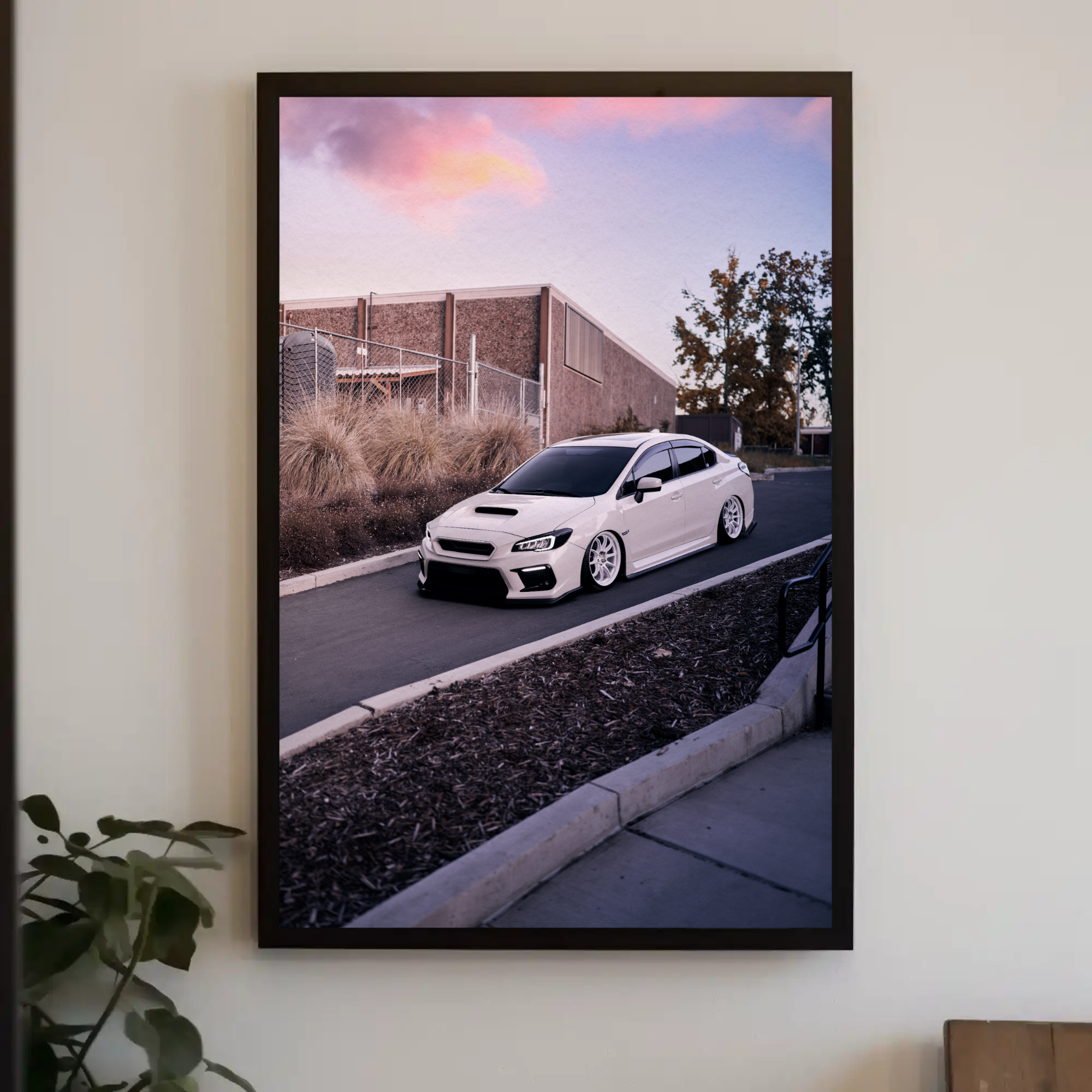 Subaru WRX Automotive Car Poster #033 - Throttle Designs