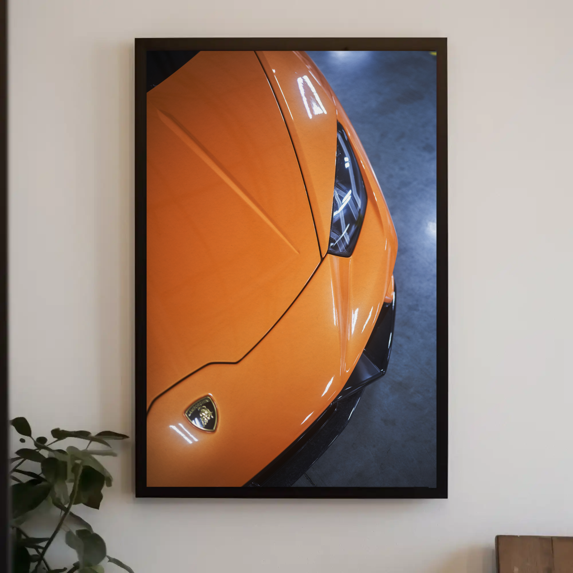 Lamborghini Huracan Automotive Car Poster #015 - Throttle Designs