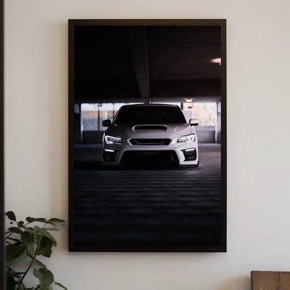 Subaru WRX Automotive Car Poster #037 - Throttle Designs