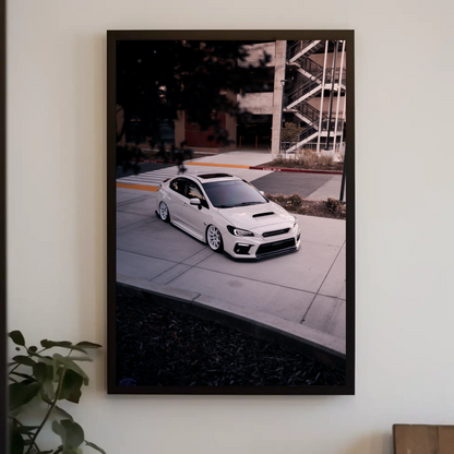 Subaru WRX Automotive Car Poster #034 - Throttle Designs