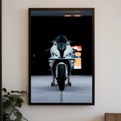 BMW S1000RR Motorcycle Poster #017 - Throttle Designs