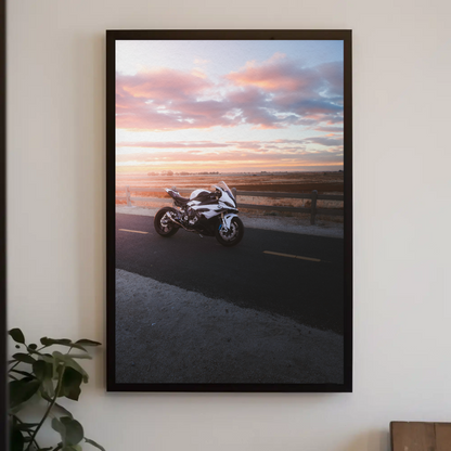 BMW S1000RR Motorcycle Poster #021 - Throttle Designs