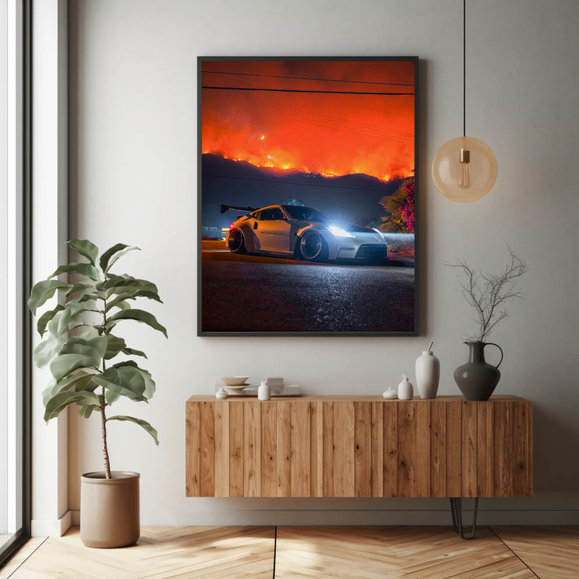 Nissan 370z JDM Car Art Poster #028 - Elevate Your Space Today! - Throttle Designs