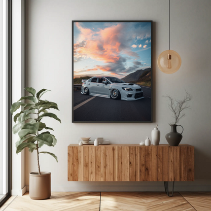 Subaru WRX JDM Wall Art Poster #040 - Elevate Your Space Today! - Throttle Designs