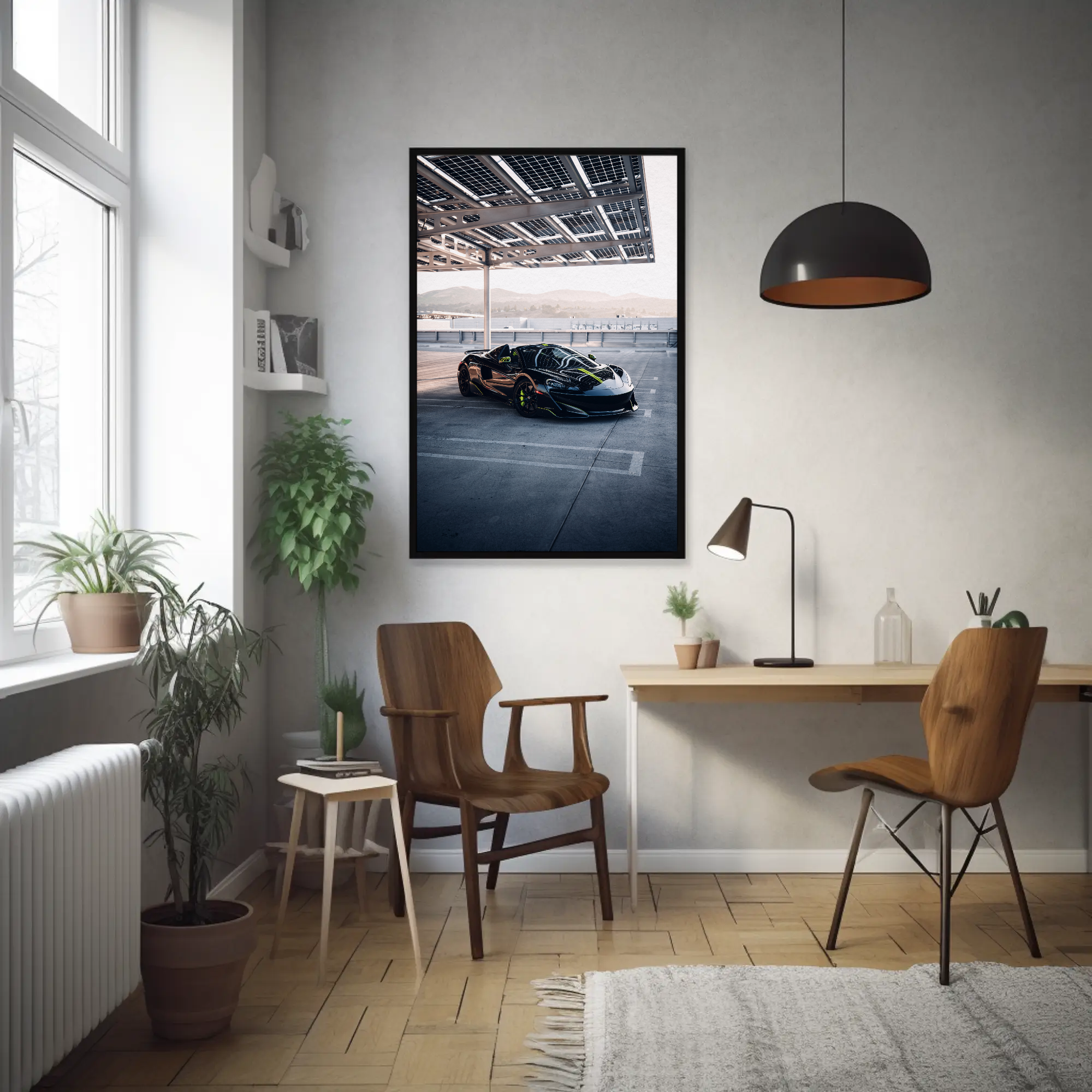 McLaren 600LT Supercar Art Poster #001 - Premium Wall Decor