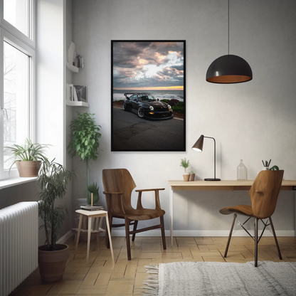 RWB Porsche 911 Art Print Poster #004 - High-Quality Wall Decor