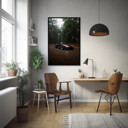 Nissan GT-R R35 Art Print Poster #028 - Premium Wall Decor