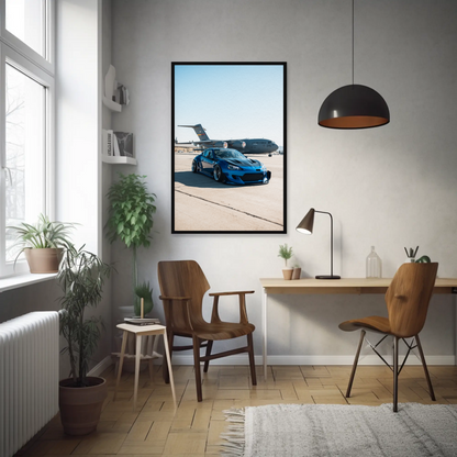 Sleek Widebody Toyota FRS Car Poster #006 - Premium Wall Art Decor