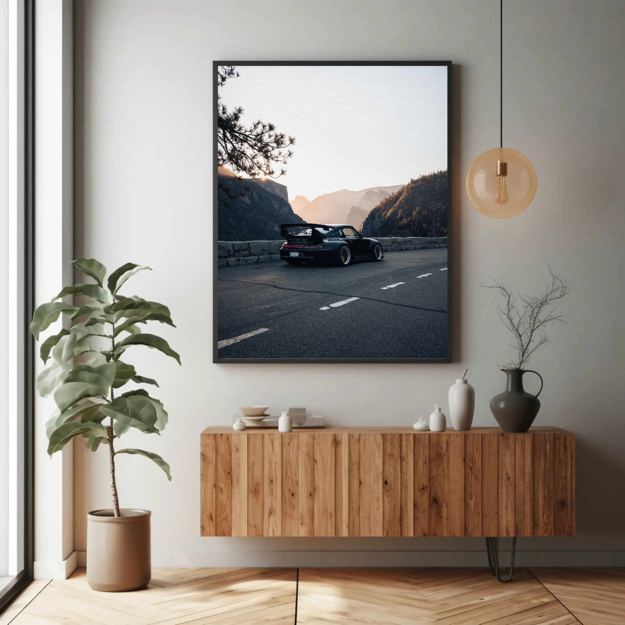 RWB Porsche 911 Wall Art Poster #001 - Automotive Elegance Redefined - Throttle Designs