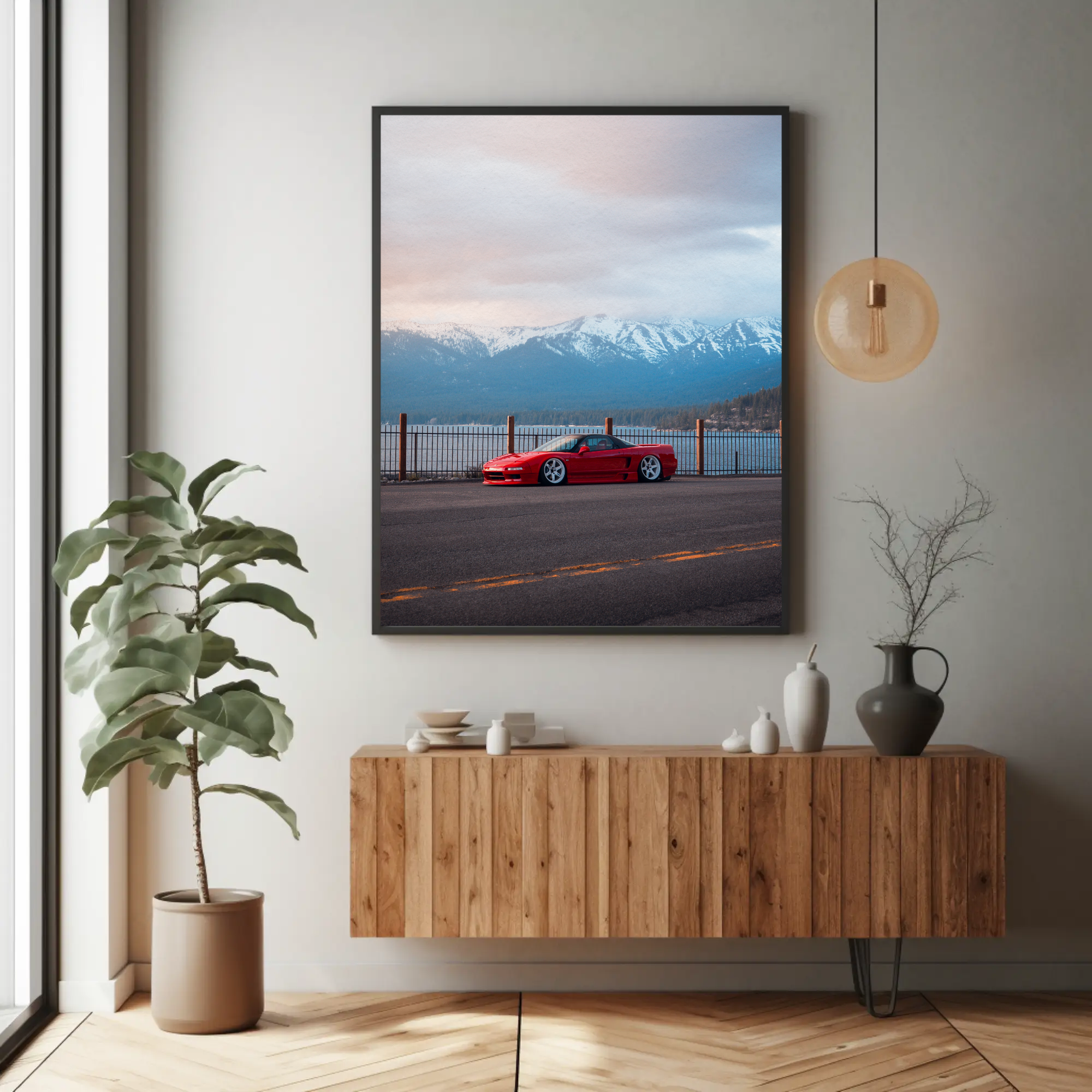 Acura NSX JDM Car Art Poster #006 - Elevate Your Space with Style - Throttle Designs