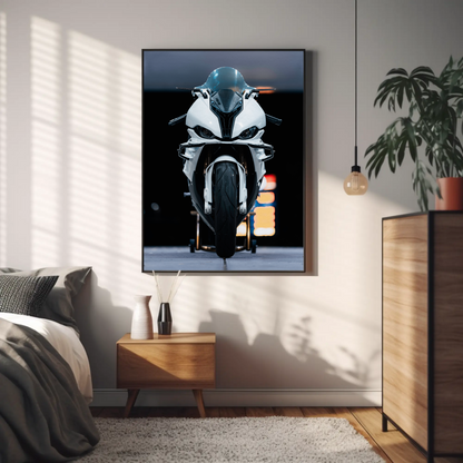 BMW S1000RR Motorcycle Poster #016 - Throttle Designs