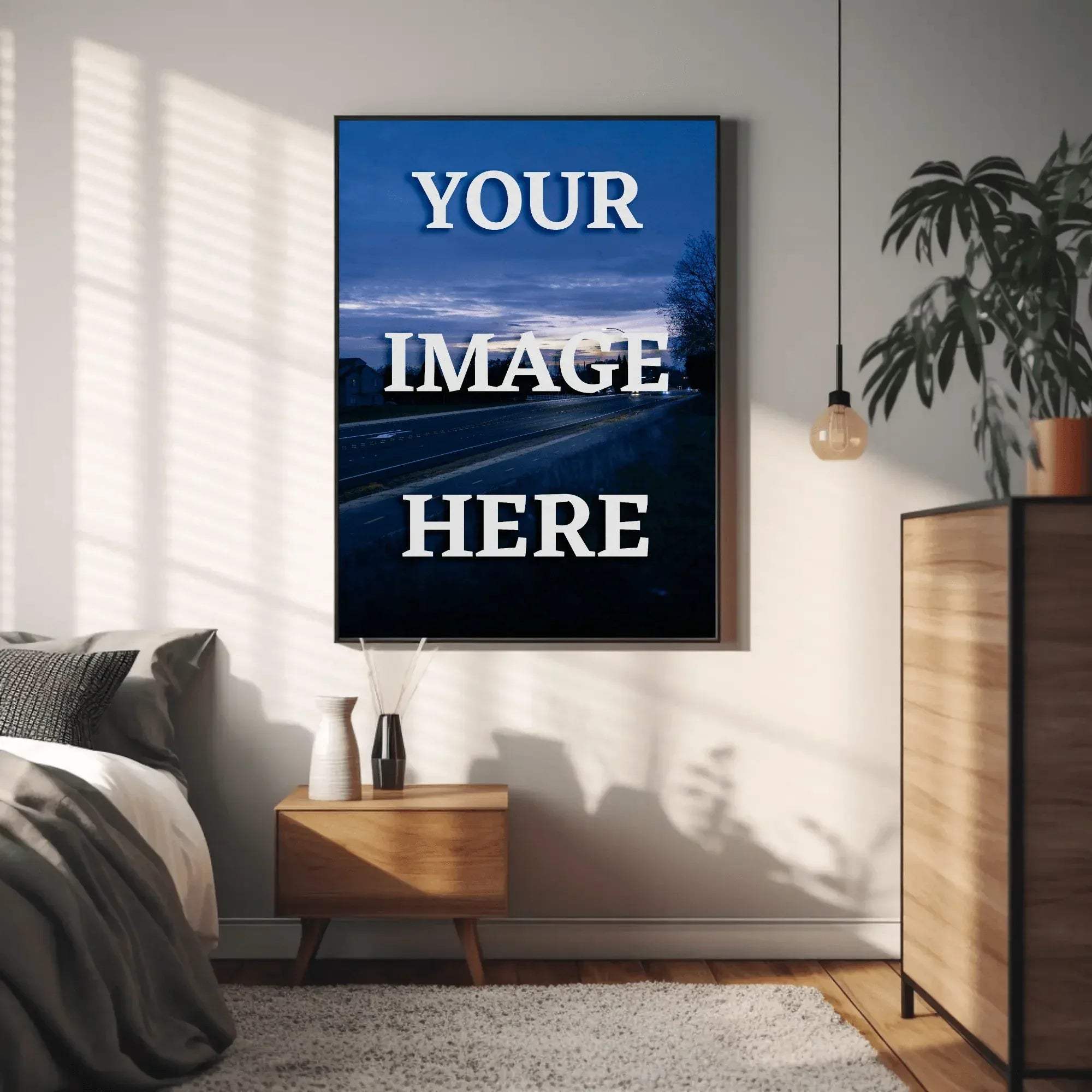 Custom Satin Poster Print - Personalize Wall Art with Your Own Photo