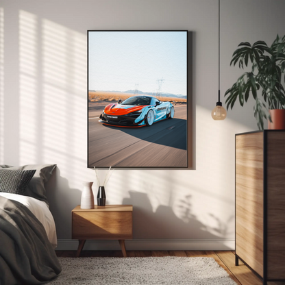 McLaren 720s Supercar Art Print #001 - Stunning Wall Decor for Enthusiasts