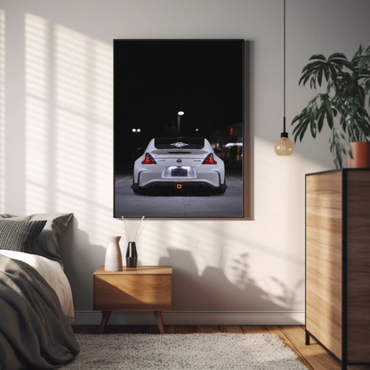 Nissan 370z Automotive Car Poster #006 - Throttle Designs