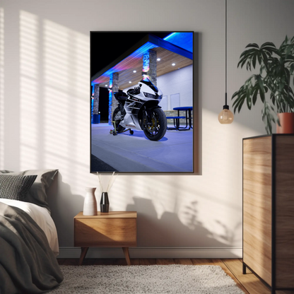 Honda CBR600RR Motorcycle Poster #006 - Throttle Designs