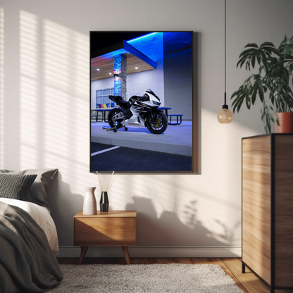 Honda CBR600RR Motorcycle Poster #007 - Throttle Designs