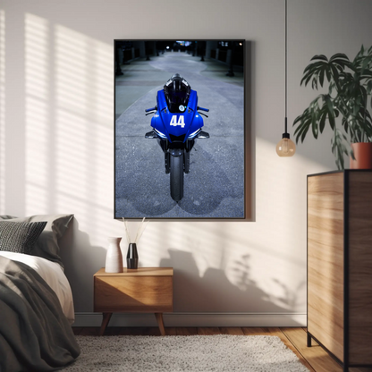 Yamaha R1 Motorcycle Poster #038 - Throttle Designs