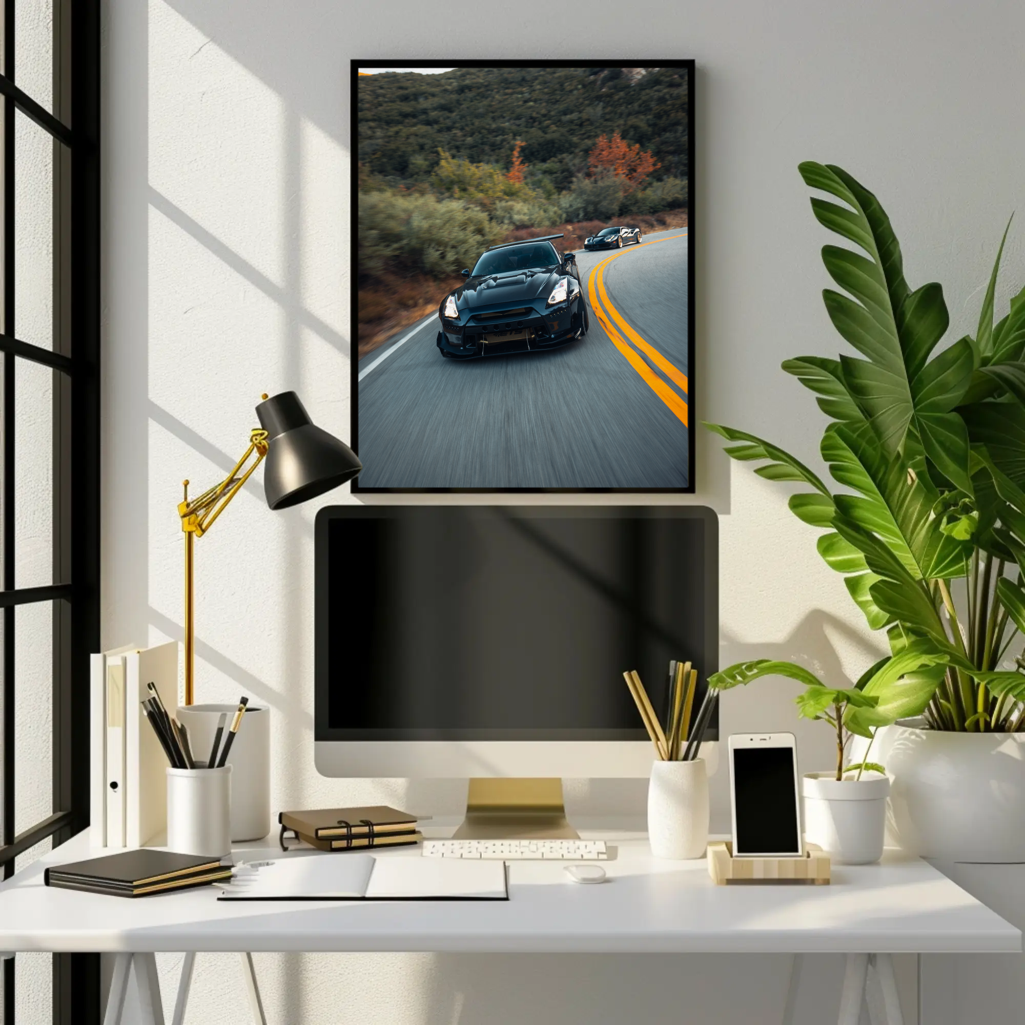 Nissan GTR R35 Widebody Art Print #024 - Stunning Automotive Wall Art