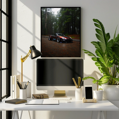 Nissan GT-R R35 Art Print Poster #028 - Premium Wall Decor