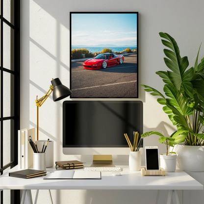 Acura NSX JDM Car Art Print Poster #008 - Premium Wall Decor