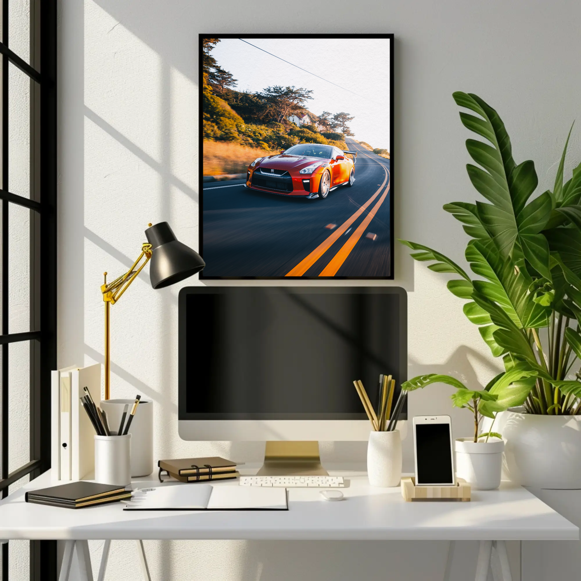 Nissan R35 GTR Art Print #026 - Premium Poster for Car Enthusiasts