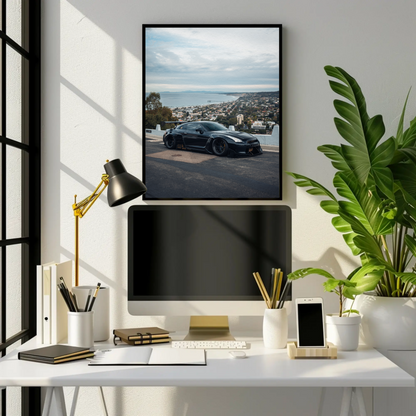 Stunning Nissan GTR R35 Wall Art Poster #023 for Car Lovers