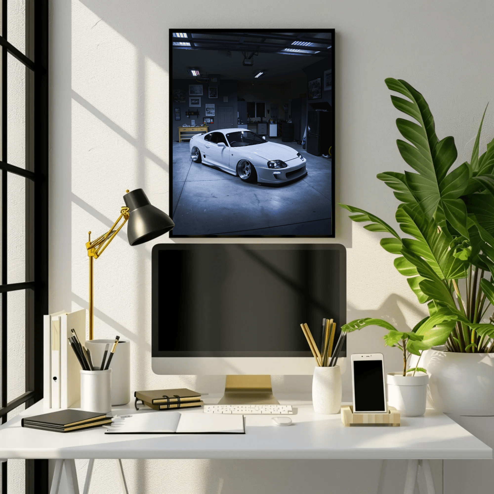 Supra MK4 High Resolution Automotive Masterpiece Wall Art #021 for Car Lovers
