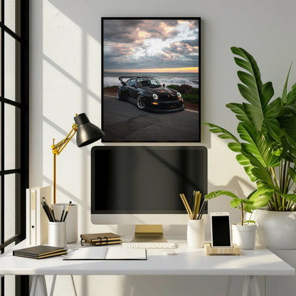 RWB Porsche 911 Art Print Poster #004 - High-Quality Wall Decor