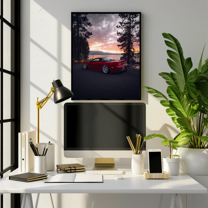 Acura NSX JDM Car Art Poster #007 - Sleek Wall Decor for Enthusiasts