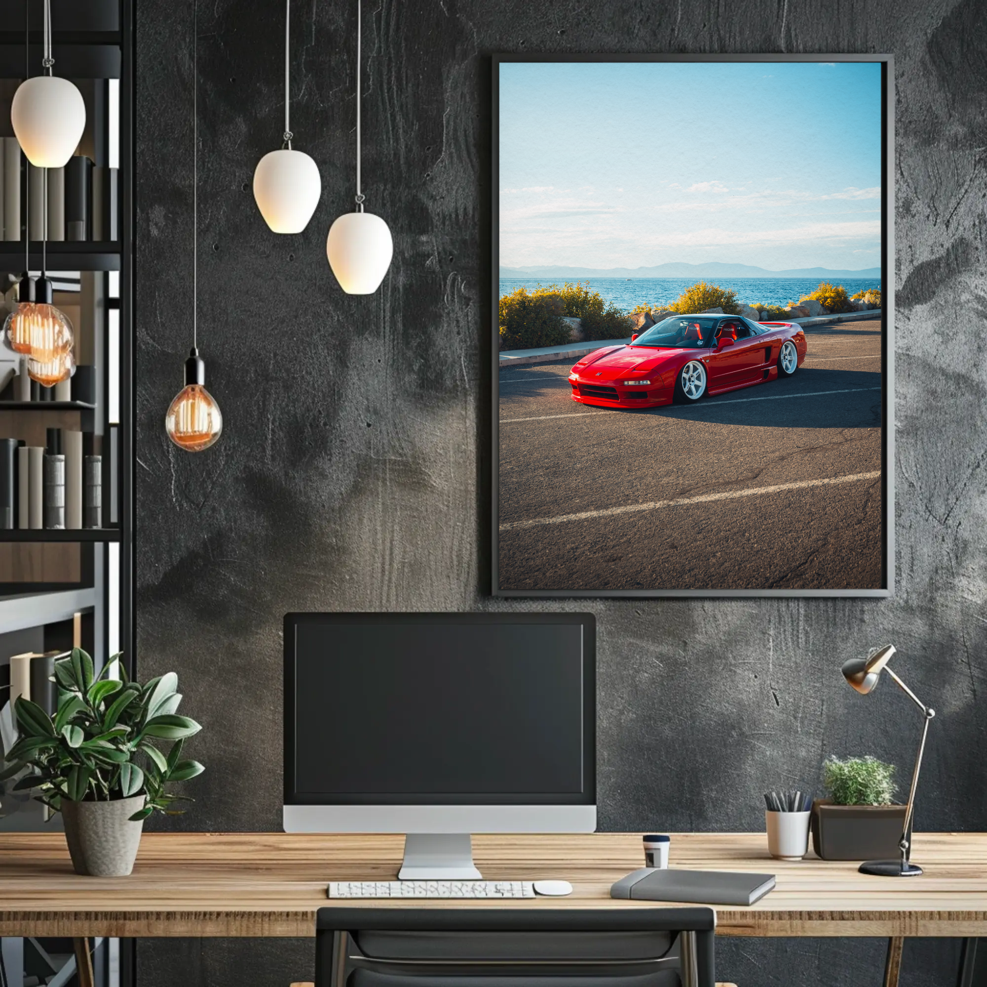 Acura NSX JDM Car Art Print Poster #008 - Premium Wall Decor