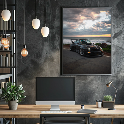 RWB Porsche 911 Art Print Poster #004 - High-Quality Wall Decor