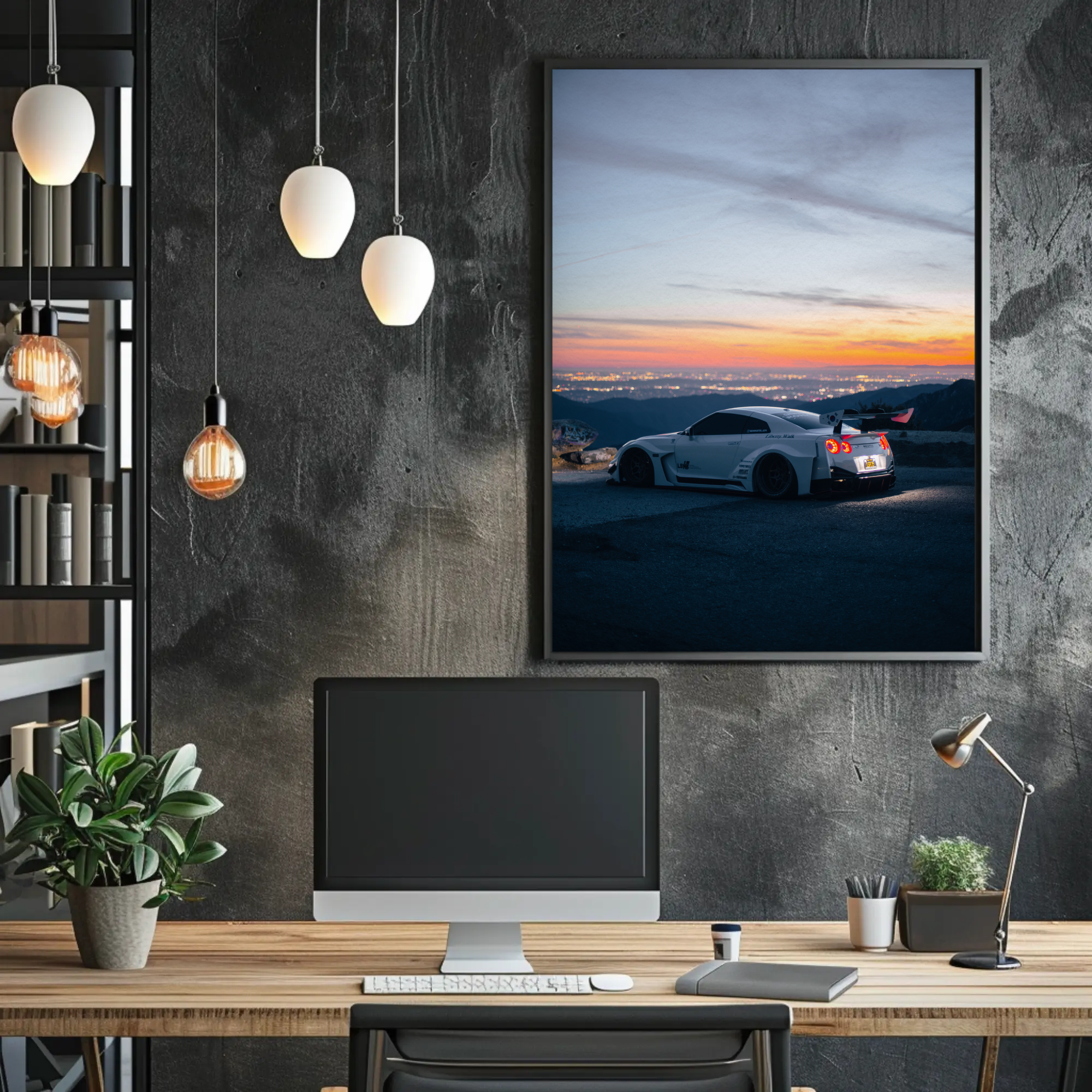 Nissan R35 GT-R Wall Art Poster #027 - Premium Automotive Decor