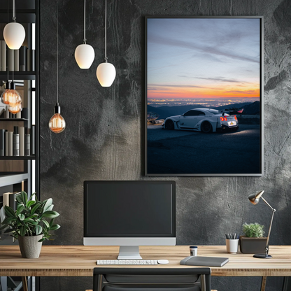 Nissan R35 GT-R Wall Art Poster #027 - Premium Automotive Decor