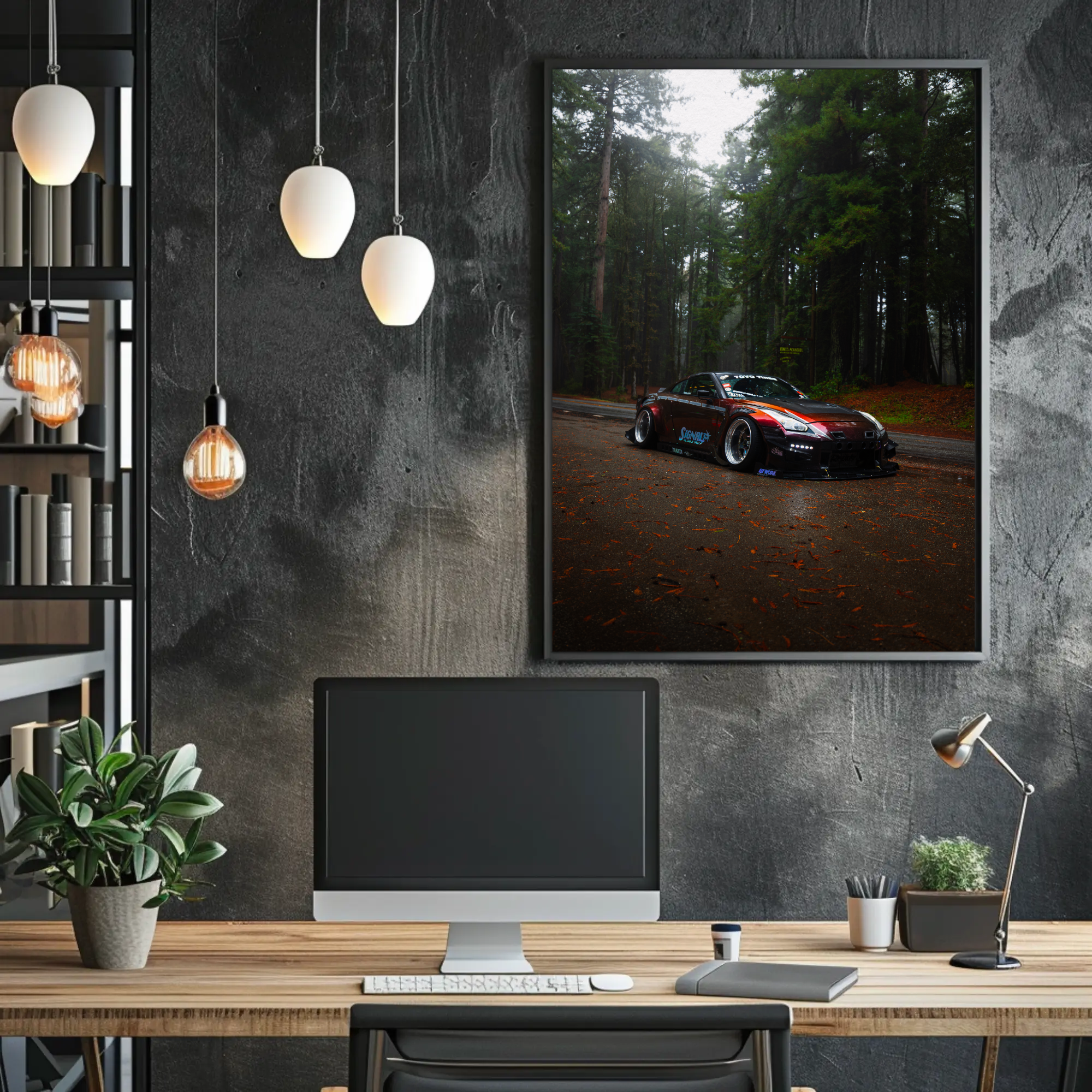 Nissan GT-R R35 Art Print Poster #028 - Premium Wall Decor