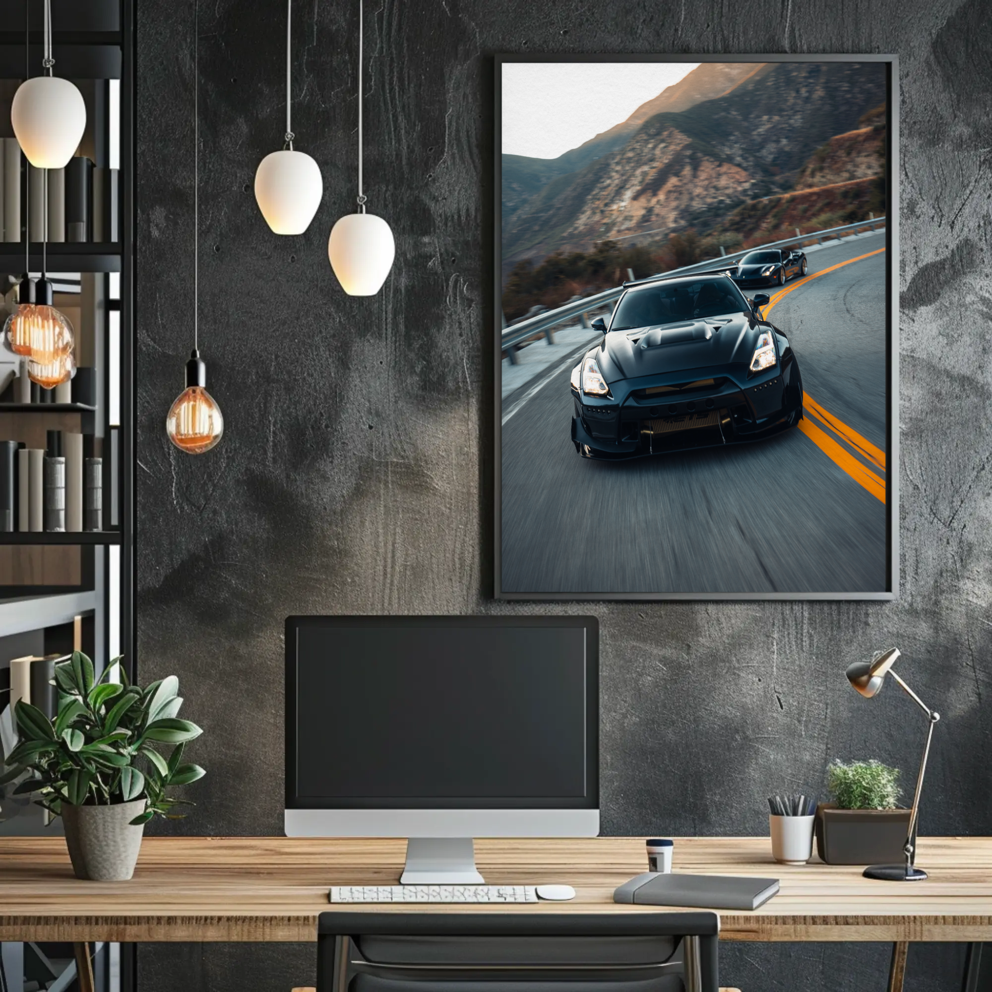 Nissan GTR R35 Widebody Artwork Print #025 - Stunning Car Decor