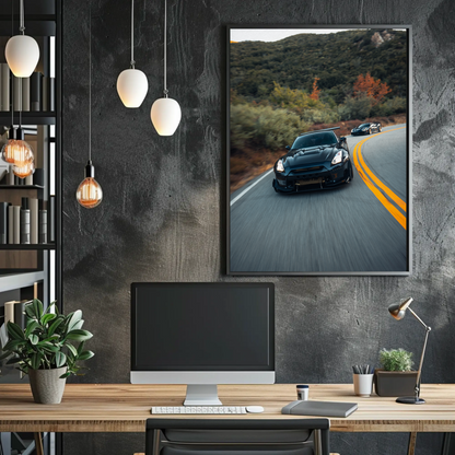 Nissan GTR R35 Widebody Art Print #024 - Stunning Automotive Wall Art