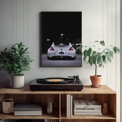 Nissan 370z Automotive Car Poster #006 - Throttle Designs