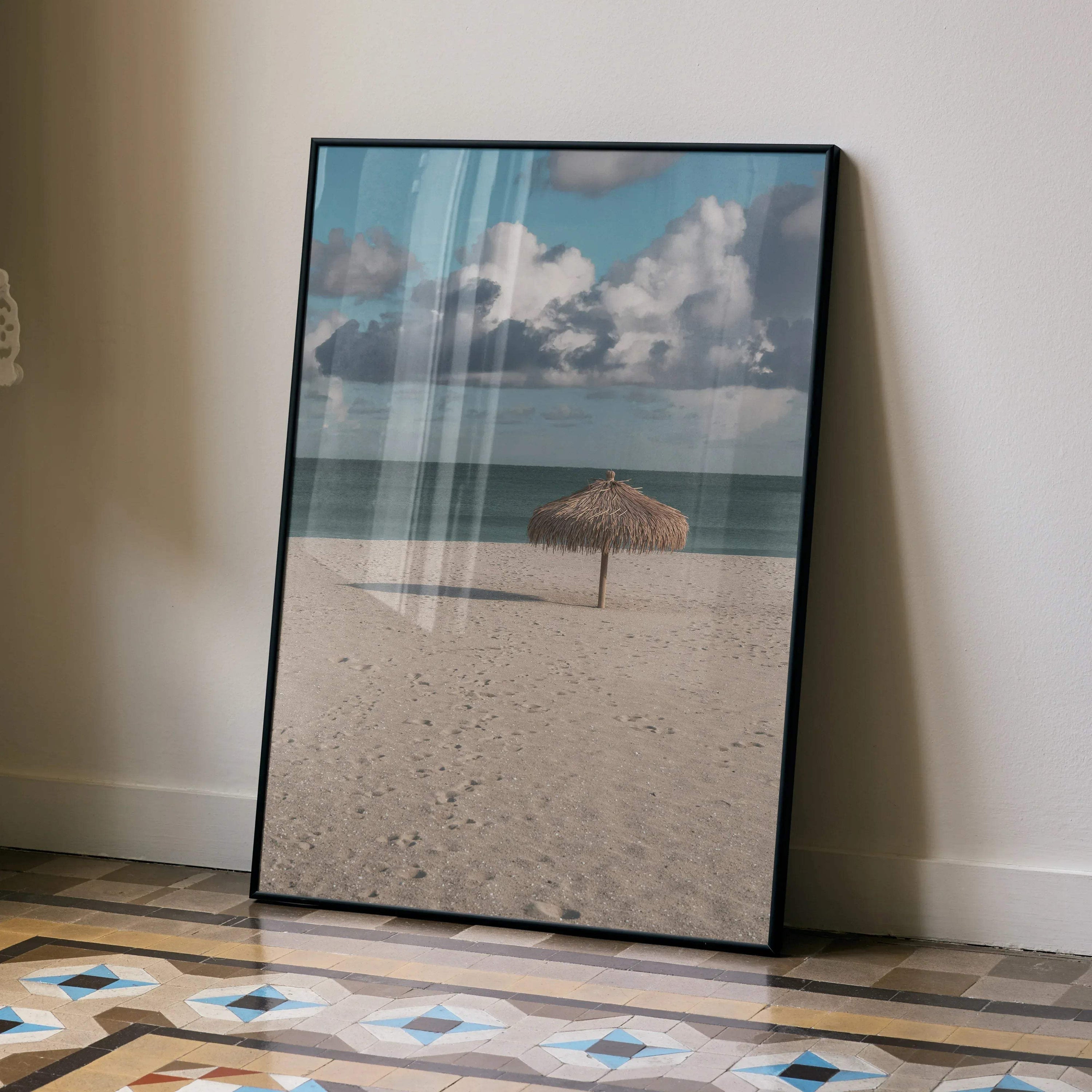Stunning Beach Ocean Waves Art Print Poster | Vertical - Throttle Designs