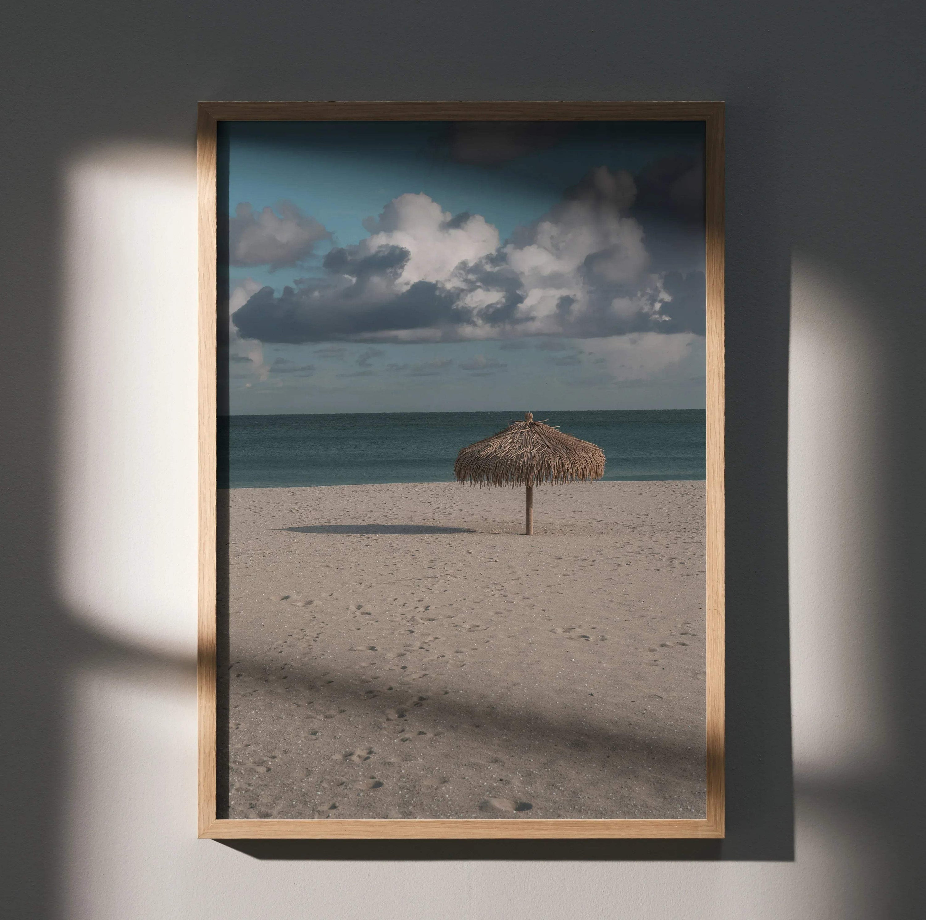 Stunning Beach Ocean Waves Art Print Poster | Vertical - Throttle Designs