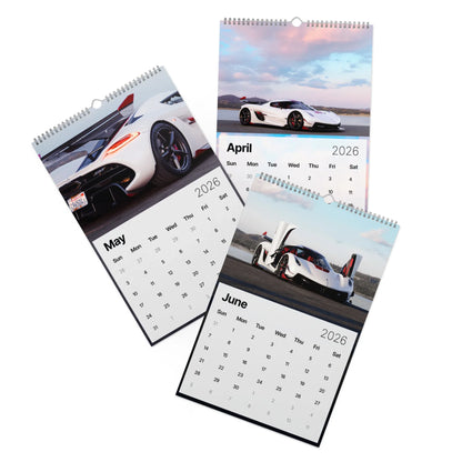 2026 Car Calendar - Hypercar Koenigsegg Jesko Edition