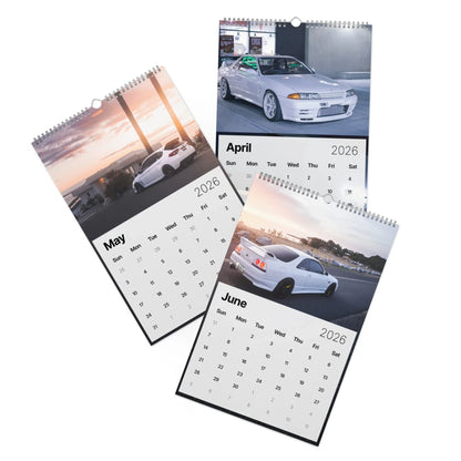 2026 Car Calendar - JDM Cars Calendar - Version 2