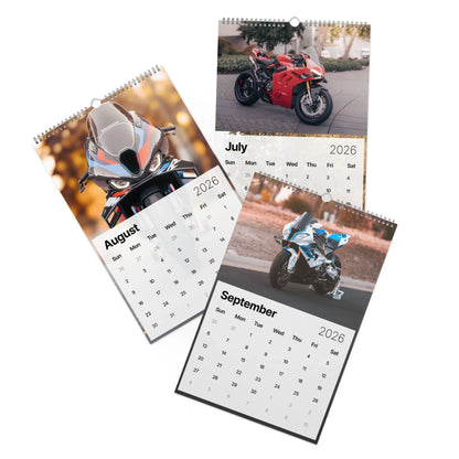 2026 Motorcycle Calendar - Supersports & Sportbikes Calendar - Version 2