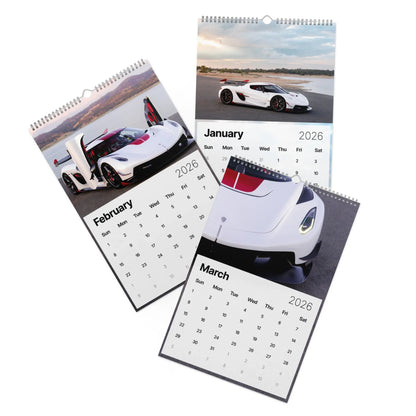 2026 Car Calendar - Hypercar Koenigsegg Jesko Edition