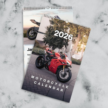 2026 Motorcycle Calendar - Supersports & Sportbikes Calendar - Version 2