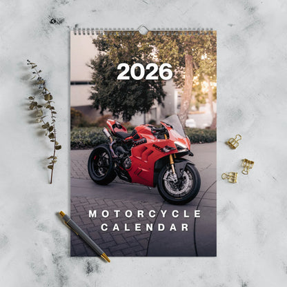2026 Motorcycle Calendar - Supersports & Sportbikes Calendar - Version 2